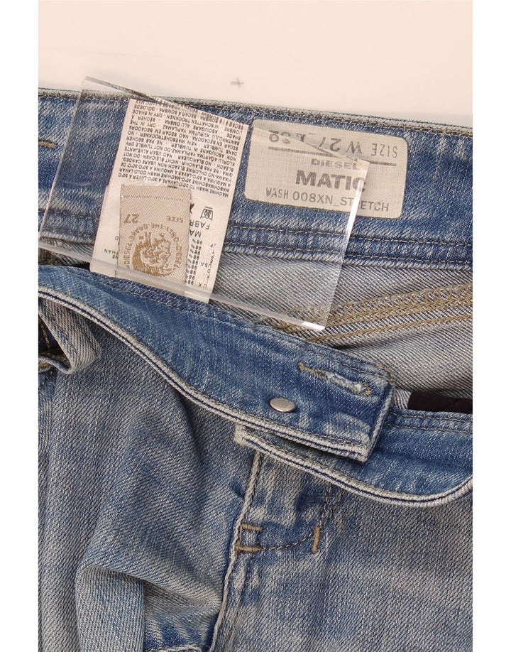 DIESEL Womens Matic Slim Jeans W27 L32 Blue Cotton Vintage Diesel and Second-Hand Diesel from Messina Hembry 