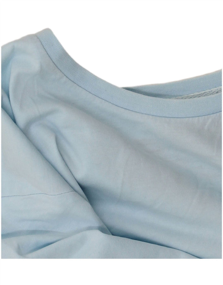 T-shirt da uomo Lyle & Scott Top in cotone blu medio