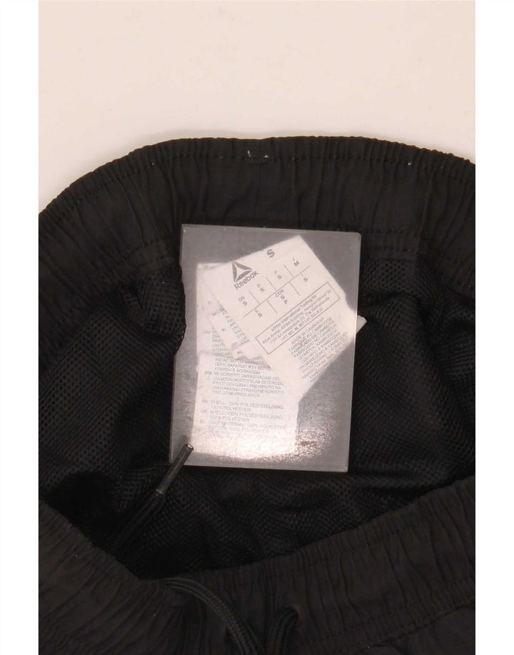 Pantaloncini sportivi Reebok da uomo con grafica piccoli, in poliestere nero