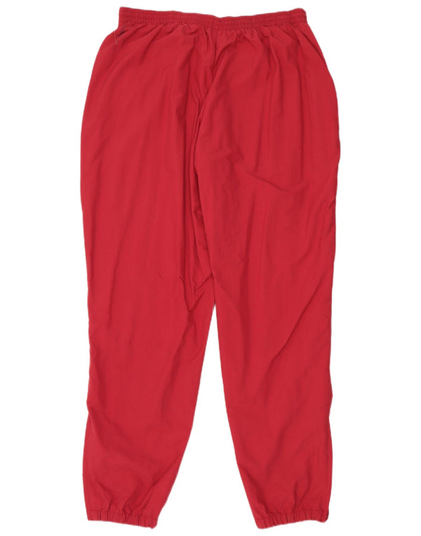 REEBOK Pantaloni da tuta da uomo Joggers 2XL Nylon rosso