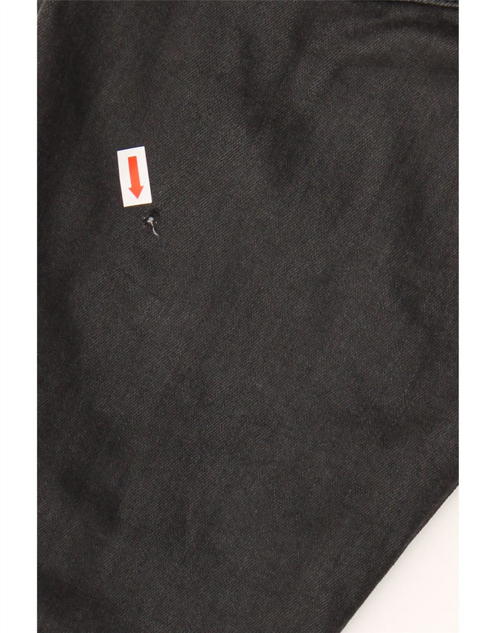 GUESS Womens Slim Jeans W30 L32 Black Cotton