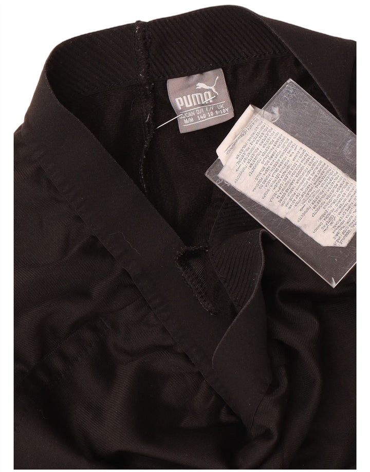 Pantaloni della tuta da ragazzo Puma 9-10 anni in poliestere nero