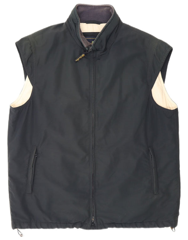 Gilet da uomo Loro Piana UK 42 XL Lana vergine nera