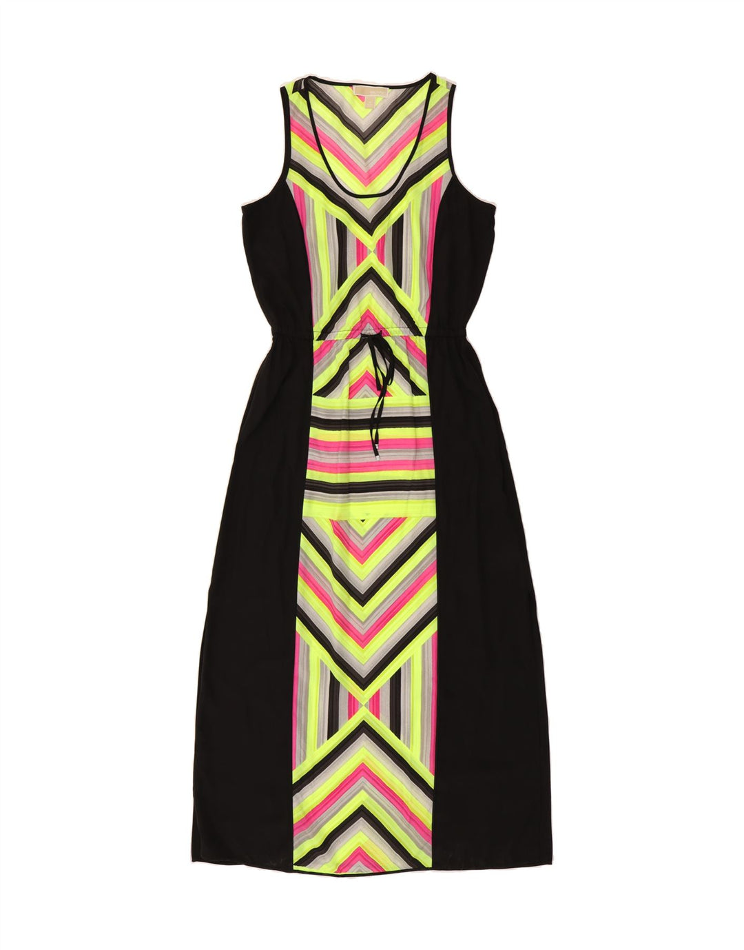 MICHAEL KORS Womens Maxi Dress US 10 Large Multicoloured Geometric Vintage Michael Kors and Second-Hand Michael Kors from Messina Hembry 