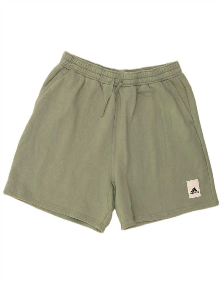 Pantaloncini sportivi da uomo Adidas 2XL cotone verde