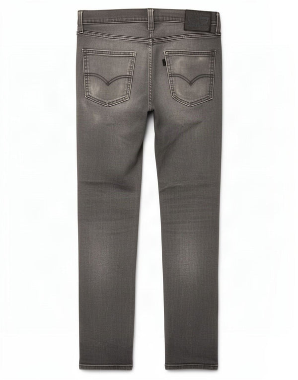 Jeans slim da donna Levi's W30 L29 cotone grigio