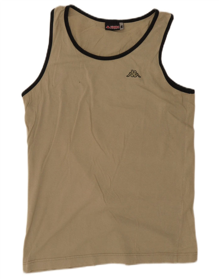 Canotta Uomo Kappa in cotone Beige Medio
