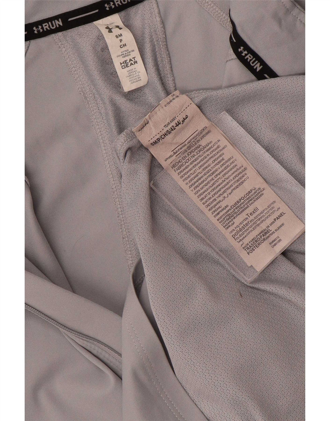 Maglietta Under Armour da donna Heat Gear Pullover UK 10 Small Grigia