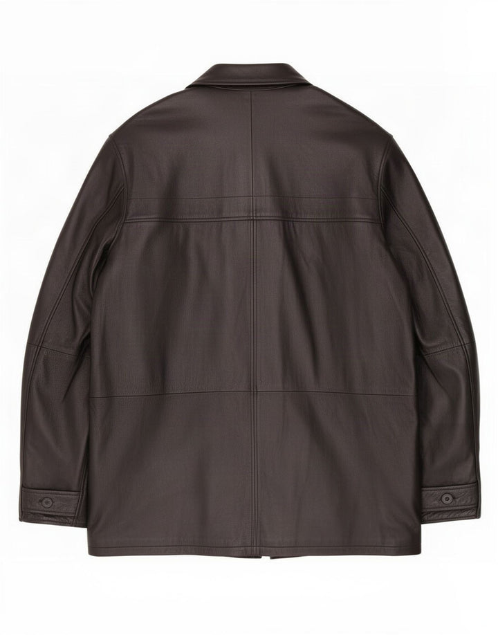 Giacca in Pelle Uomo Conbipel IT 58 2XL Nera