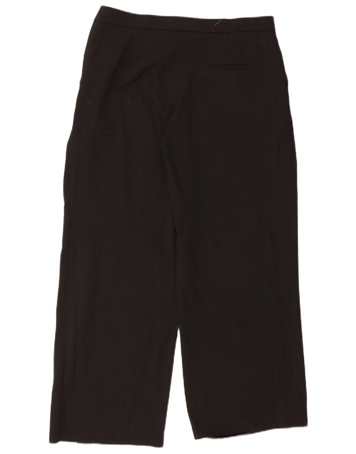 Pantaloni chino dritti da donna Zara XL W32 L32 poliestere nero
