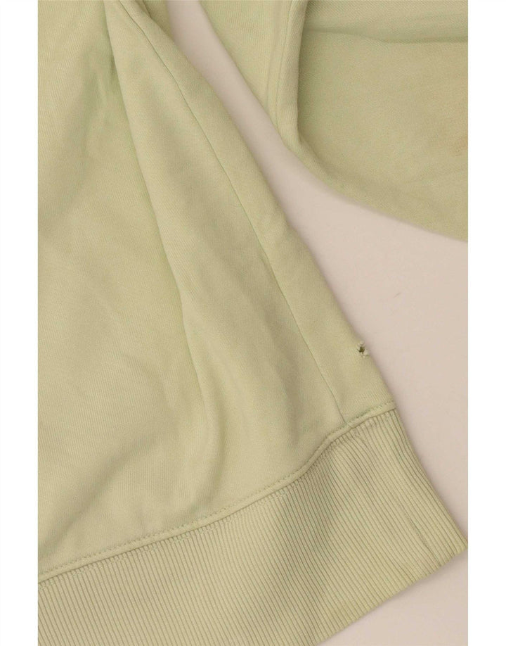 Felpa con cappuccio da uomo Adidas Felpa con cappuccio verde medio in poliestere