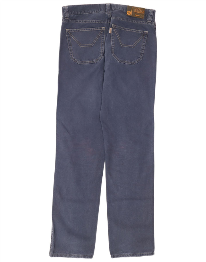 Jeans dritti da uomo Jeckerson W36 L33 cotone blu