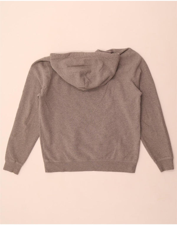 Maglione con cappuccio grafico da uomo Jack Wills in cotone chiazzato grigio medio