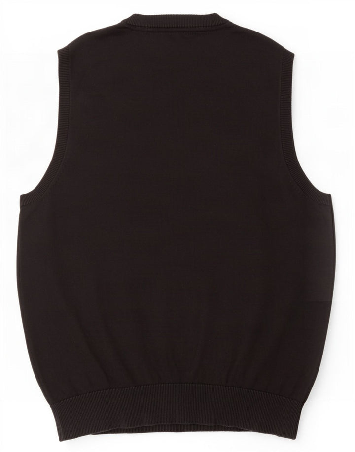 Canotta da uomo Marks & Spencer, canotta media in cotone nero