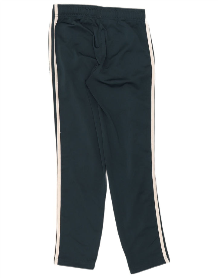 Pantaloni della tuta da ragazzo Adidas 11-12 anni in poliestere verde