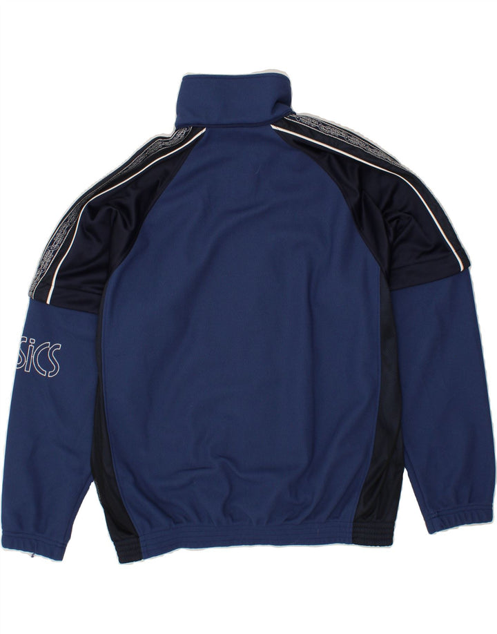 Giacca da tuta grafica ASICS da uomo, colore blu navy medio