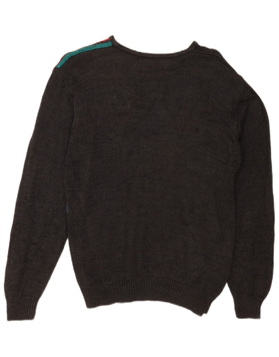 Maglione maglione girocollo da donna Malina Wong EU 38 medio nero retrò
