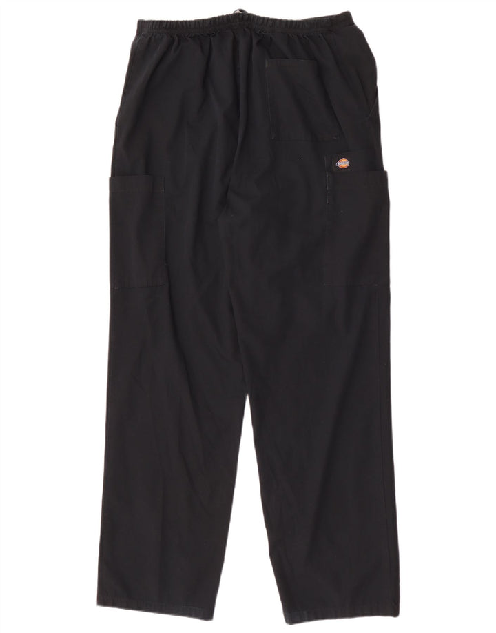 Pantaloni cargo dritti da uomo Dickies medi W30 L30 poliestere nero