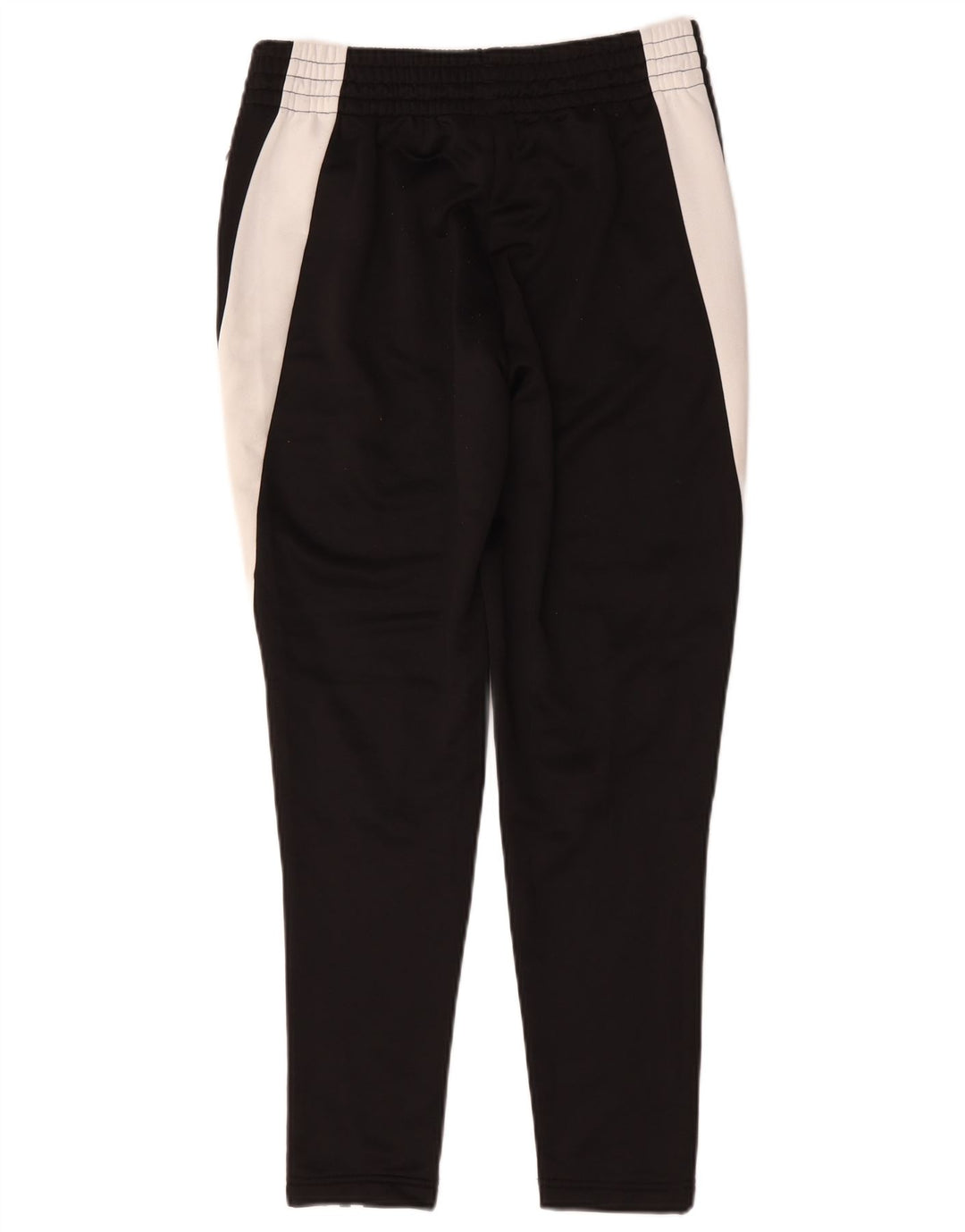 Pantaloni da tuta da donna Adidas UK 10 Small Nero Colourblock Poliestere