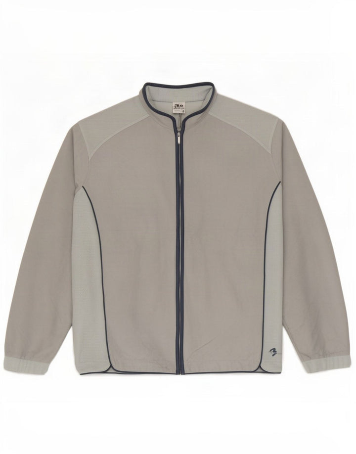 Giacca da tuta da uomo Brugi IT 50 Poliestere color block grigio medio