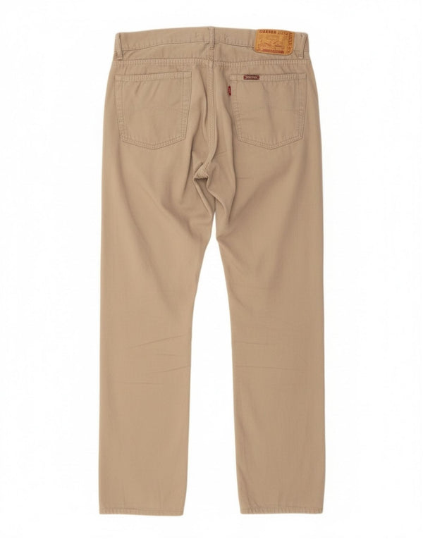 Pantaloni casual dritti da uomo Carrera IT 50 Large W34 L34 Cotone beige