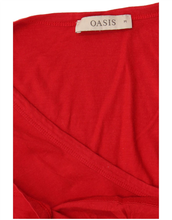 Maglietta da donna OASIS Top UK 14 rossa media