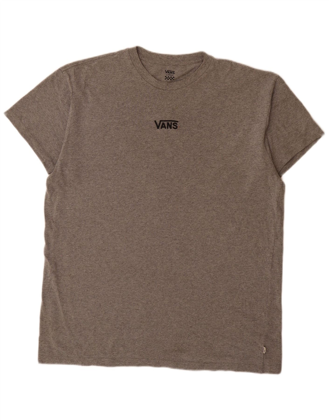 T-shirt da uomo Vans grande grigia chiazzata