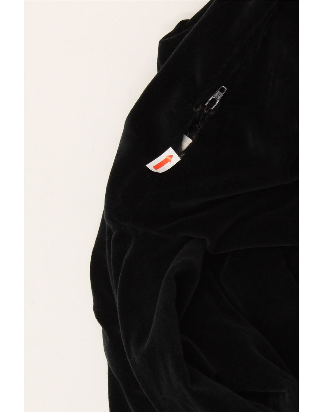 Abito tubino in velluto da donna SISLEY UK 6 XS cotone nero