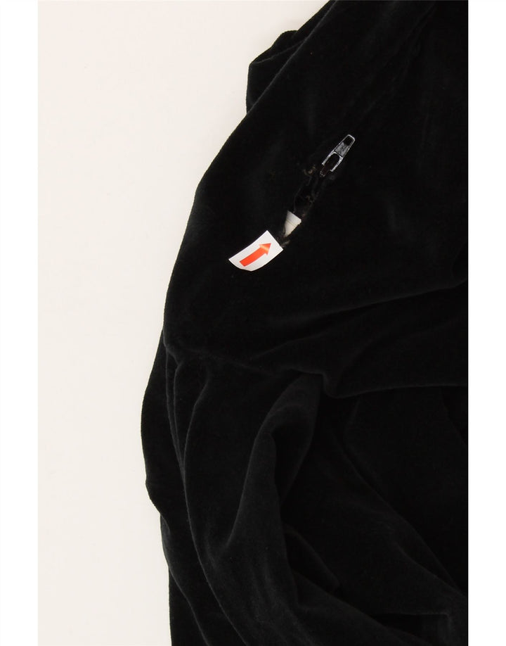 Abito tubino in velluto da donna SISLEY UK 6 XS cotone nero