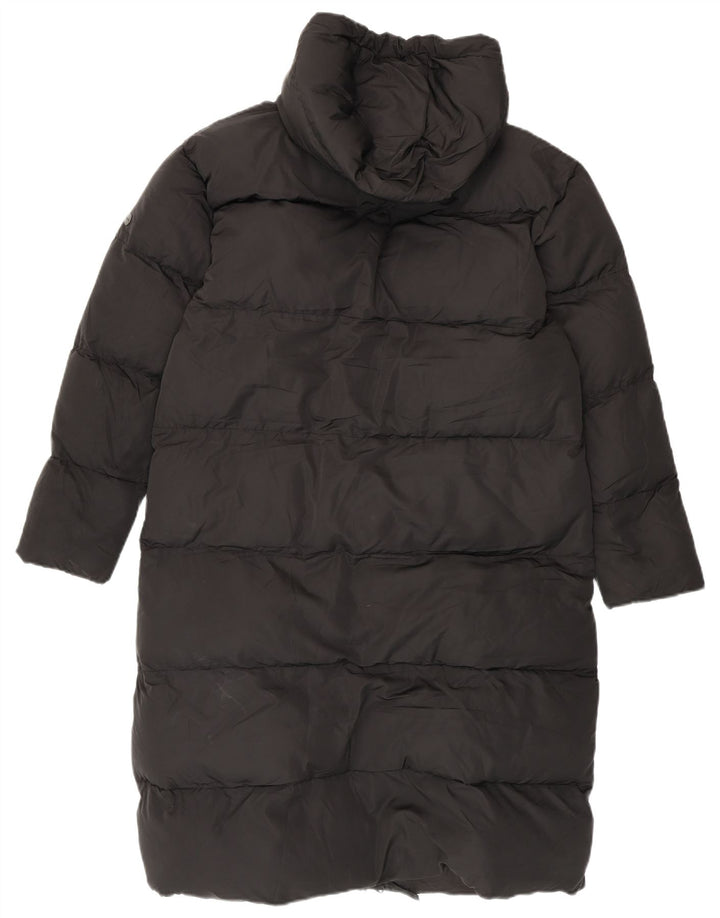 Cappotto imbottito oversize da donna Superdry UK 8 piccolo poliestere nero