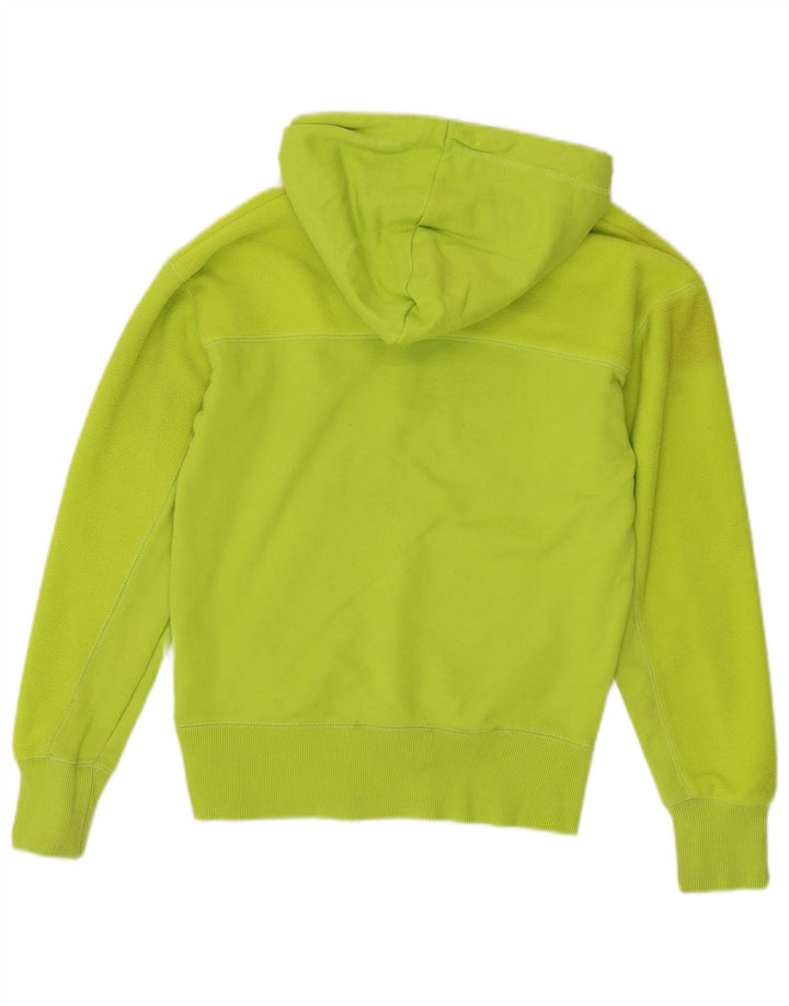 Felpa con cappuccio oversize da donna Superdry UK 6 XS verde poliestere