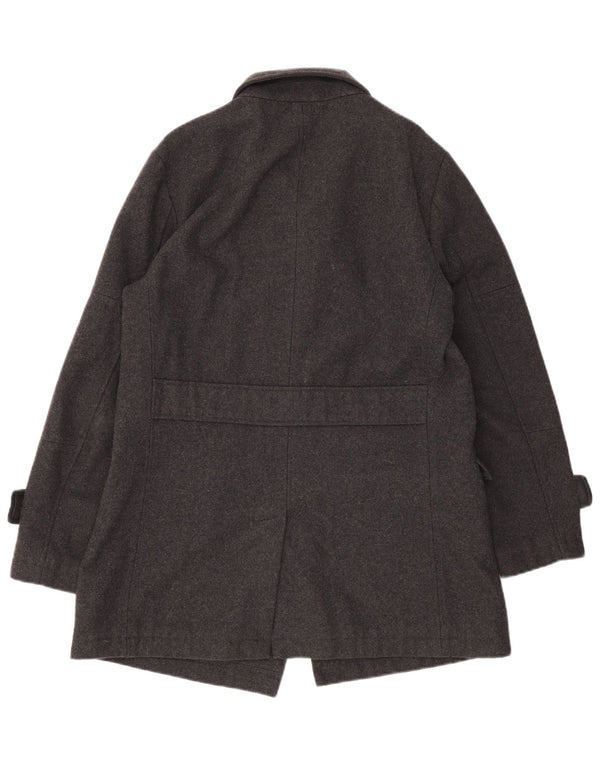 Cappotto da marinaio da uomo French Connection UK 38 Grigio medio