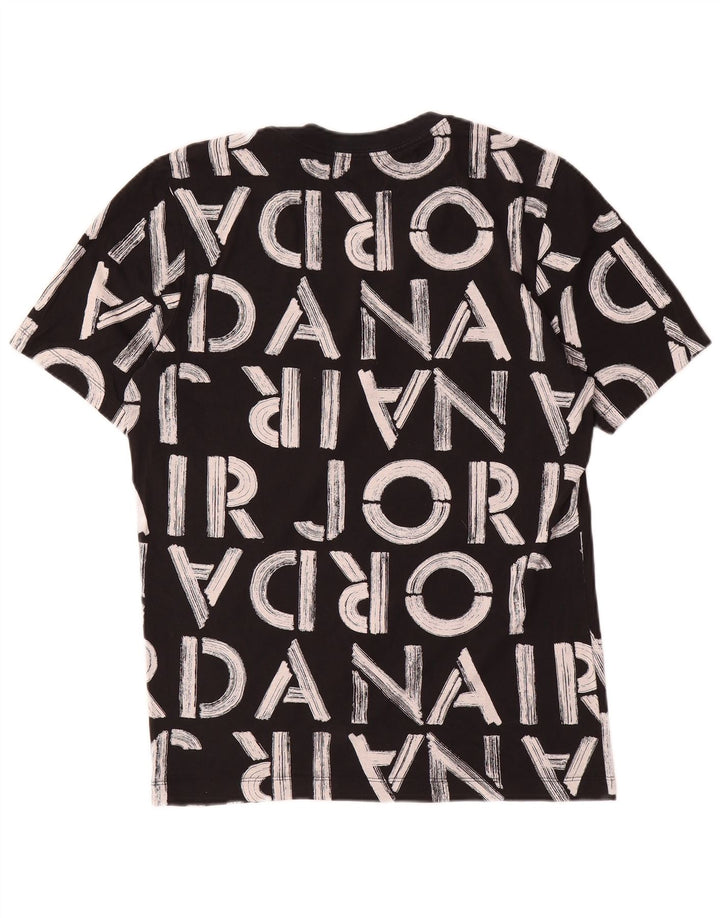 T-shirt grafica Jordan da uomo con vestibilità standard, piccola, nera
