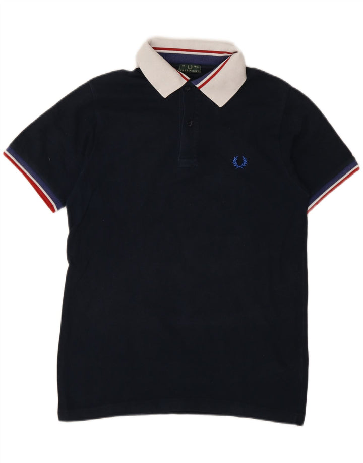 Polo Fred Perry da bambino 15-16 anni in cotone blu navy
