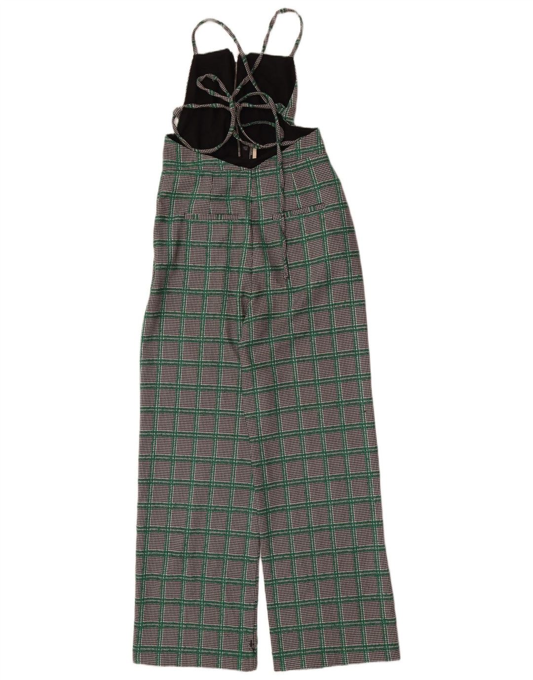 Tuta senza maniche da donna Topshop UK 10 piccolo pied de poule multicolore