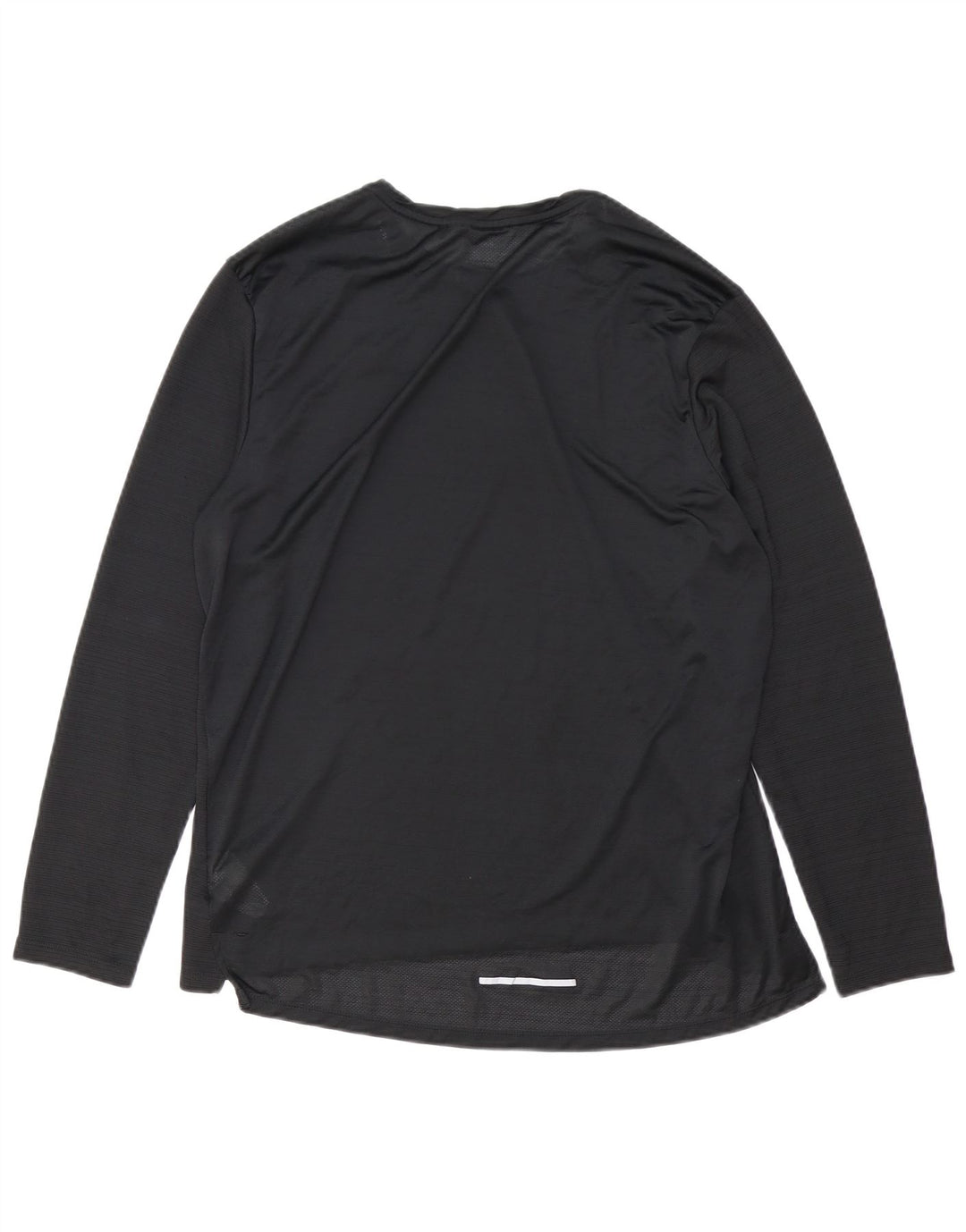 Maglia Nike Dri Fit da uomo a manica lunga XL nera in poliestere