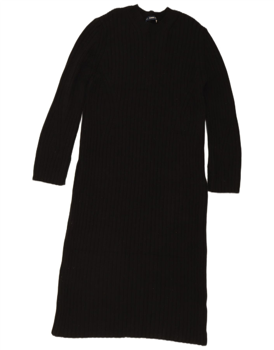 Abito maglione Zara da donna UK 14 medio nero