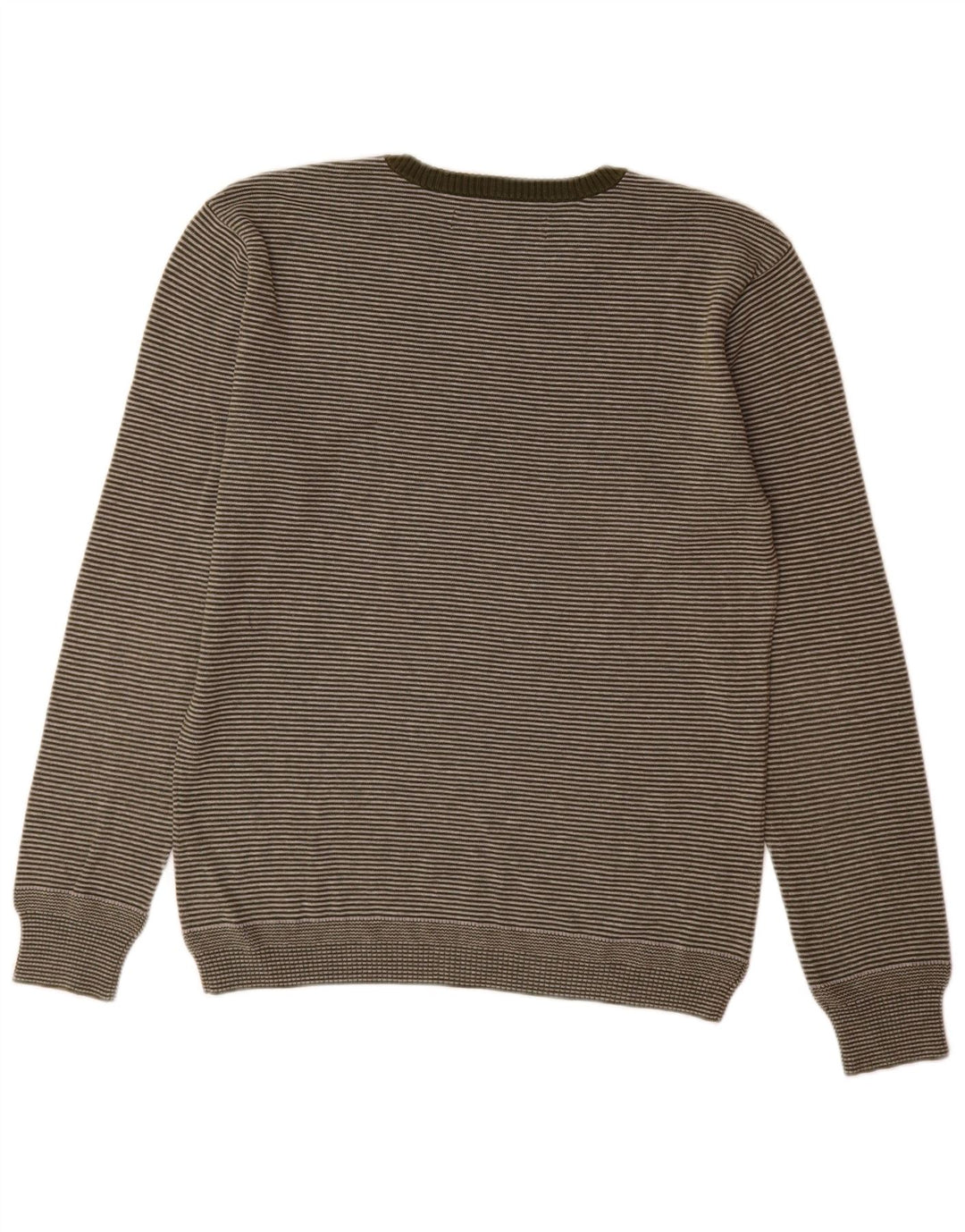 Maglione Levi's da uomo slim fit con scollo a V verde medio gessato
