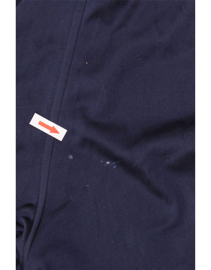 Pantaloni da tuta da uomo ADIDAS UK 42/44 Large in poliestere blu navy