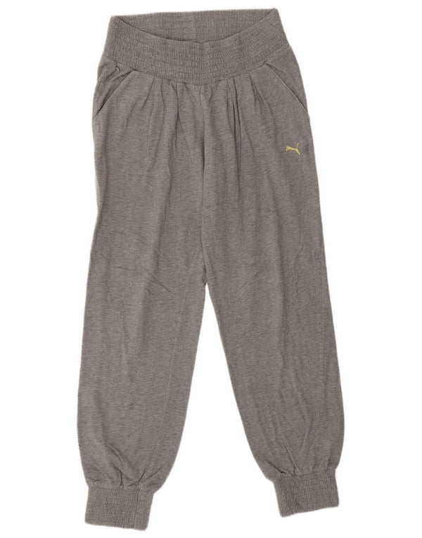 Pantaloni da tuta da donna Puma Loose Fit Joggers UK 10 Small Grey Flecked