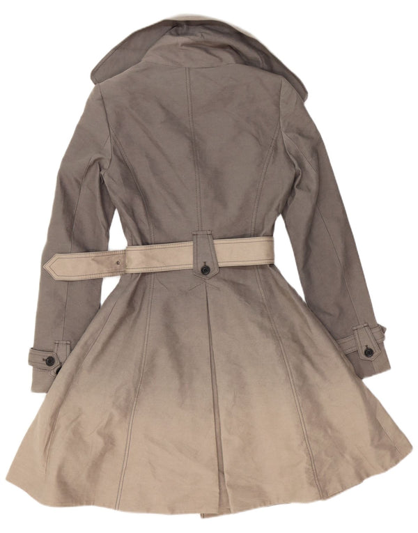 Trench da donna KAREN MILLEN UK 6 XS Cotone grigio