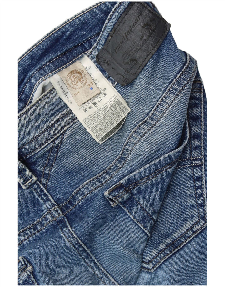 DIESEL Jeans Thavar Slim da uomo W34 L32 in cotone blu