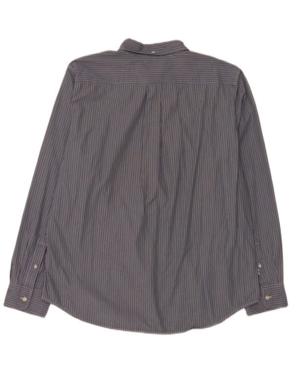 Camicia Levi's da uomo vestibilità standard XL in cotone a righe blu