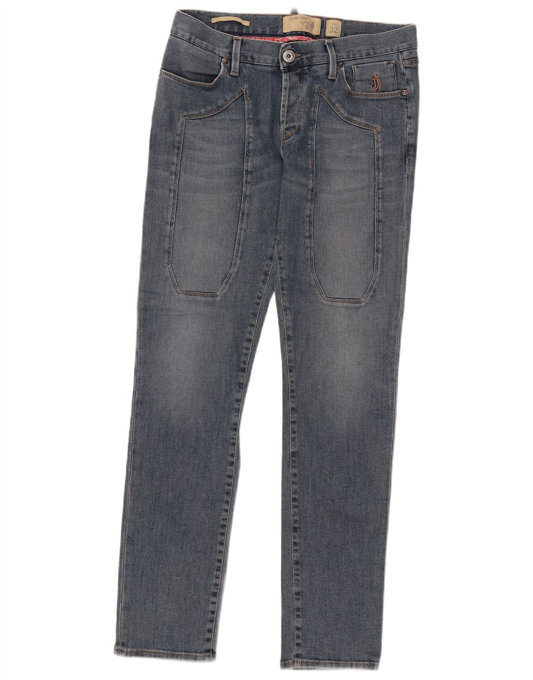 Jeans slim da donna Jeckerson W32 L31 cotone blu
