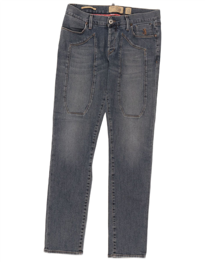 Jeans slim da donna Jeckerson W32 L31 cotone blu