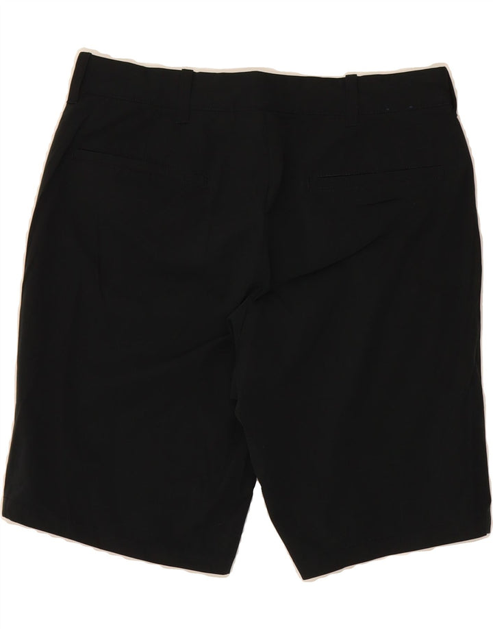 J. CREW Mens Chino Shorts W30 Medium Black Polyester Vintage J. Crew and Second-Hand J. Crew from Messina Hembry 