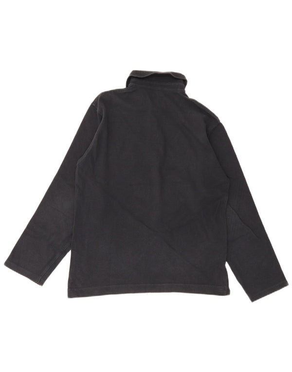 Polo Manica Lunga Bambino BURBERRY 13-14 Anni Cotone Blu Navy