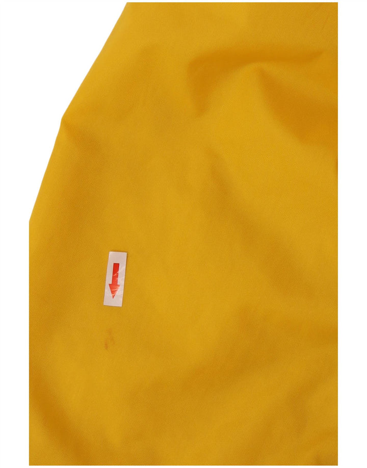 Giacca reversibile con cappuccio Nike da uomo UK 38 nylon giallo medio