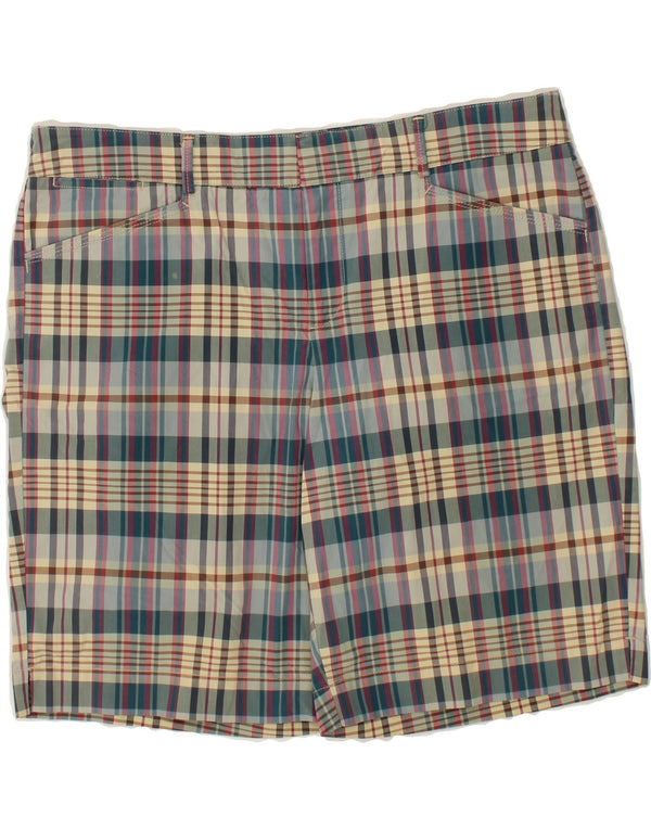 DOCKERS Womens Golf Casual Trousers US 14 XL W36 Multicoloured Check