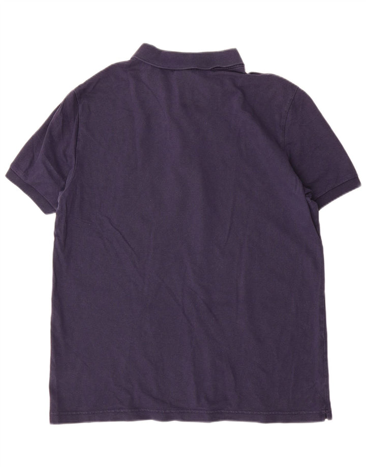 Polo da uomo Lacoste 2XL in cotone blu navy
